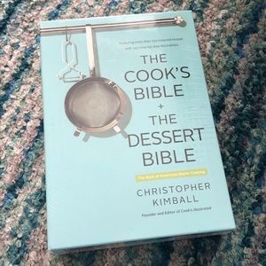 NWT 2 book set: The Cooks Bible & Desert Bible